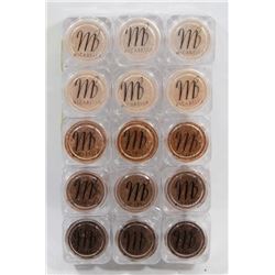 15 MICABELLA EYE SHADOW SHIMMER POWDER NATURAL