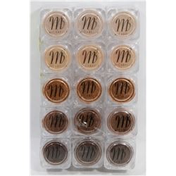 15 MICABELLA EYE SHADOW SHIMMER POWDER NATURAL