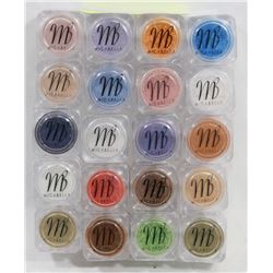 20 ALL DIFF MIRABELLA EYE SHADOW NATURAL MINERAL
