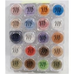20 ALL DIFF MIRABELLA EYE SHADOW NATURAL MINERAL