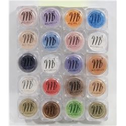 20 ALL DIFF MIRABELLA EYE SHADOW NATURAL MINERAL