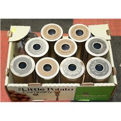 LOT OF AIR FILTERS DONALDSON P550132, FRAM
