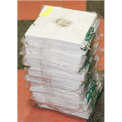 LOT OF 80 HARDSTOCK CHOCOLATE GIFT BAGS 9X9 1/2