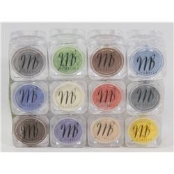 12 ALL DIFFERENT MICABELLA EYE SHADOW SHIMMER
