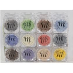 12 ALL DIFFERENT MICABELLA EYE SHADOW SHIMMER