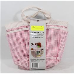 NEW WATER RESISTANT SHOWER TOTE
