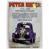 Image 1 : NEW 12" X 8" PETER BROCK RACING METAL SIGN