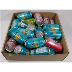FLAT OF FRESCA, CREAM SODA, SCHWEPPES