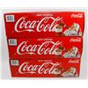 Image 1 : THREE 12 PACKS OF COCA COLA