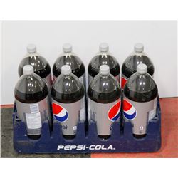 EIGHT BOTTLES OF DIET PEPSI