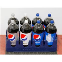 FOUR BOTTLES OF PEPSI AND FOUR BOTTLES OF DIET