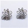 Image 2 : 42) STERLING SILVER STUD EARRINGS