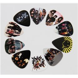 LOT OF 10 NEW CLASSIC ROCK GUITAR PICS