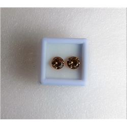 11)  LOT OF 2 MATCHED ROUND CHAMPAGNE