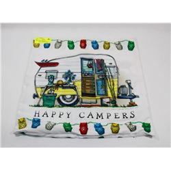 NEW “HAPPY CAMPERS” SHOWHOME CUSHION COVER