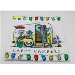 NEW “HAPPY CAMPERS” SHOWHOME CUSHION COVER