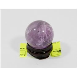 AMETHYST ORB ON STAND