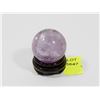 Image 1 : AMETHYST ORB ON STAND