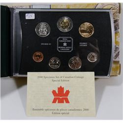 2000 CANADA SPECIMEN SEALED COIN SET