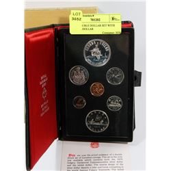 1975 DOUBLE DOLLAR SET WITH SILVER DOLLAR