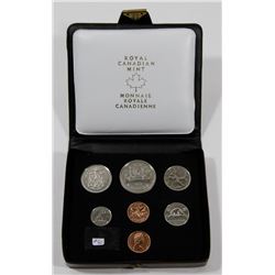 1977 CASED DOUBLE PENNY COIN SET