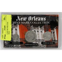 1898,1908,1909 SILVER COIN COLLECTION
