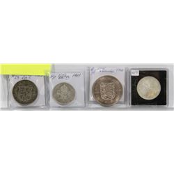 LOT OF 4 WORLD COINS