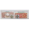 Image 1 : LOT OF 4 WORLD MONEY