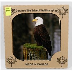 MADE IN CANADA 6" X 6" CERAMIC TILE/ WALL HANGING