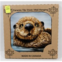 MADE IN CANADA 6" X 6" CERAMIC TILE/ WALL HANGING
