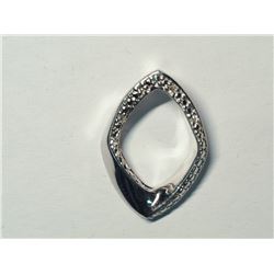42) STERLING SILVER PENDANT