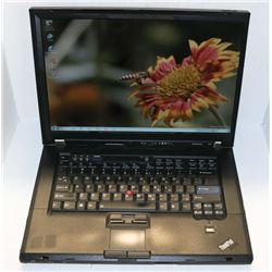 LENOVO T SERIES WIN 7 PRO LAPTOP WITH AC ADAPTOR