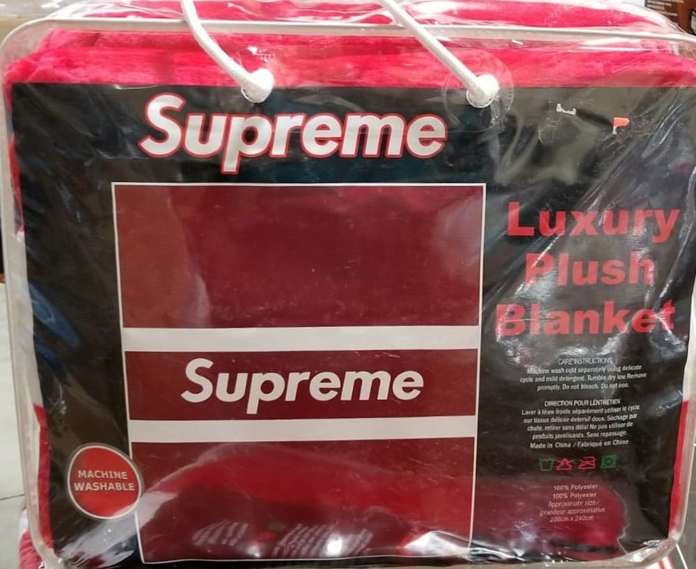 supreme throw blanket