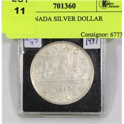 1937 CANADIAN SILVER DOLLAR