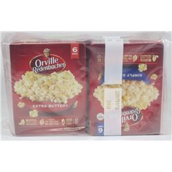 BAG OF ASST ORVILLE REDENBACHER POPCORN.