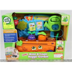 LEAP FROG WATER & COUNT VEGGIE GARDEN TOY.