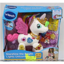 VTECH STARSHINE THE BRIGHT LIGHTS UNICORN TOY.