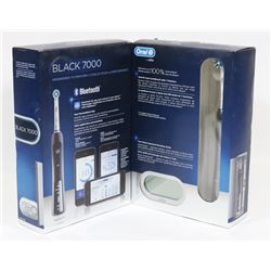 ORAL-B BLACK 7000 RECHARGABLE TOOTHBRUSH.