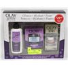 Image 1 : OLAY AGE DEFYING CLEANS & HYDRATE & TREAT GIFT SET