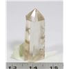 Image 1 : QUARTZ OBELISK WITH INCLUSIONS 3" TALL