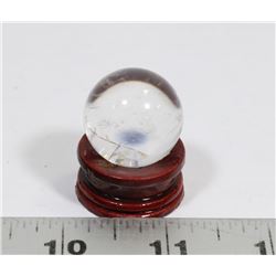 CRYSTAL ORB ON STAND