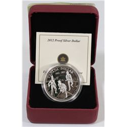 2012 PROOF SILVER DOLLAR