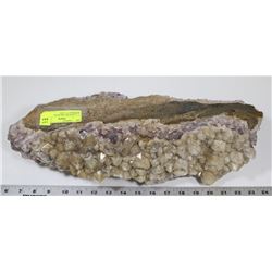 21.1 LB POUND AMETHYST SPECIMEN, 17" LONG