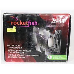 ROCKETFISH FULL MOTION TV WALL-MOUNT,
