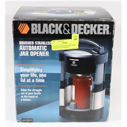 NEW BLACK & DECKER BRUSHED STAINLESS AUTOMATIC
