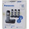 Image 1 : PANASONIC 4 HANDSET CORDLESS ANSWERING
