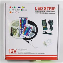 NEW MULTICOLOR LED SAFETY STRIP COMBO, 12V.
