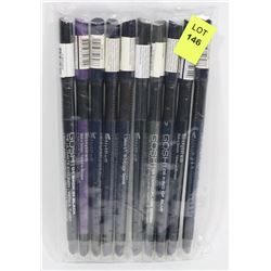 LOT OF 10 GOSH ULTIMATE EYELINER W/ A TWIST