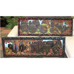 LOT OF 2 PAINTINGS FRAMED