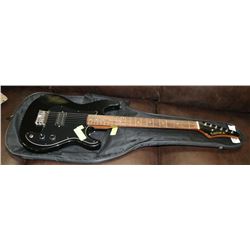 GUITAR SAMICK BLACK ELECTRIC, WITH SOFT CASE